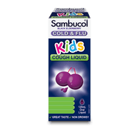 Black Elderberry Cold & Flu Kids Cough Liquid 120ml (AUS Version)