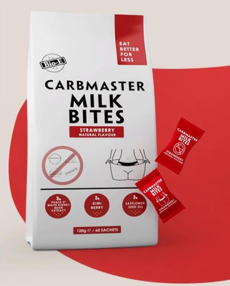 Carbmaster Milk Bites - Strawberry Flavour