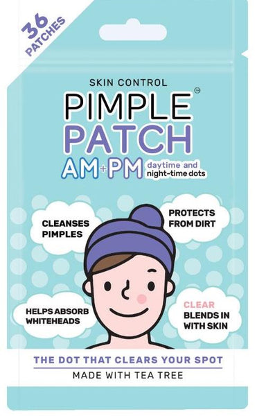 Skin Control Pimple Patches AM & PM Daytime and Night Time Invisible Dots 36 Patches