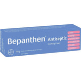 Bepanthen Antiseptic Cream 100g for the Treatment of Nappy Rash Cuts Scalds Stings and Sunburn